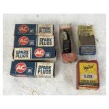 Vintage AC Spark Plugs In Original Boxes,
