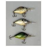 3 Natural Ike Crankbait Fishing Lures
