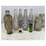 Vintage Glass Bottles & Jars