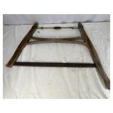 Antique Wood Bow Saw