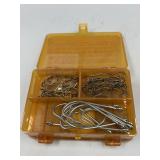 Plano Organizer Full of Different Size Fish Hooks