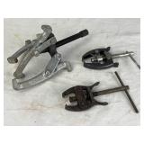 4" Three-Jaw Gear Puller & 2 Battery Terminal
