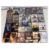 25 DVDs