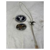 Bald Eagle Belt Buckles & Bolo Tie