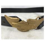Triumph Motor Cycles Belt Bucket & Belt