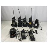 6 Motorola XTS 5000 Radios & Chargers