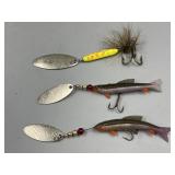 Rooster Tail & Swiss Swing Fishing Lures
