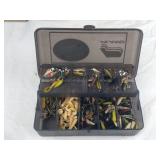 Plano Tackle Box w/ Assorted Lures & Bait