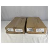 2 Boxes of Clear Can Liners 40 x46