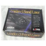 Vintage Uniden 3 Band Laser In Original Box