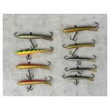 9 Rapala Jigging Raps