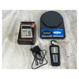 Rechargeable Saber Light, Scale, & Calculator