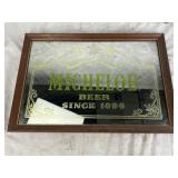 Anheuser-Busch Michelob Beer Mirrored Sign