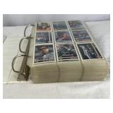 Binder of Traks Racing Trading Cards