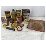 Various Vintage Tins/Containers