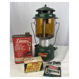 Coleman Lantern Model 220F w/ Mantles, Empty