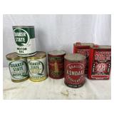 Vtg Oil Cans