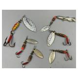 6 Mepps Aglia Spinners