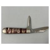 Vintage Imperial Double-Bladed Pocket Knife