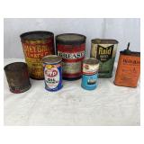 Vintage Garage Tins