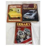 3 Vintage Mechanic Manuals