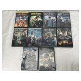 10 Harry Potter & Fantastic Beasts DVDs