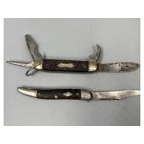 Imperial Folding Knife & Camillus 99 Camp Knife