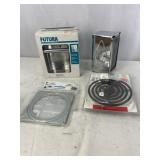 Recessed Soap Holder, Napkin Dispenser, Top