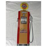 Super Chevy Service Metal Gas Pump Sign 30"x11"