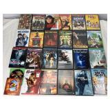 25 DVDs
