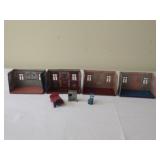Tin Doll House Rooms, & Furniture