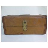 Vintage Metal Tackle Box w/ Contents