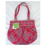 New Vera Bradley Morgan Frankly Scarlet Purse