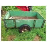 Metal Dump Cart ( Needs New Tires)