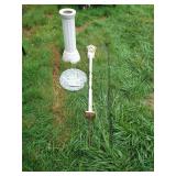 Shepherds Hook, Bird Bath Base, Bird House, R