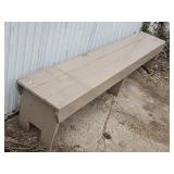 Wood Bench 8 Feet Long