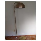 Gold Tone Floor Lamp