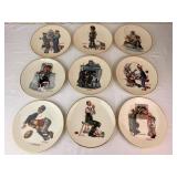 The Danbury Mint Norman Rockwell Collectors Plates