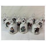 12 Norman Rockwell Bells