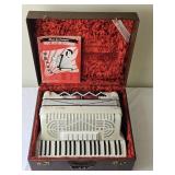 Vintage Italian "Nobility" Model Accordion / Case