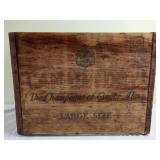 Canada Dry Wood Crate