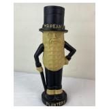 Vintage Cast Iron Planters Mr. Peanut Coin Bank