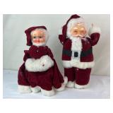 Vintage Santa & Mrs. Claus Figures