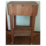 Kimball Butcher Block Kitchen Island