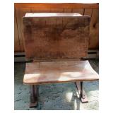 Vintage School Desk