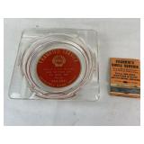 Frankieï¿½s Service Shell Ash Tray & Matchbook