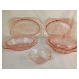 Pink Depression Glass