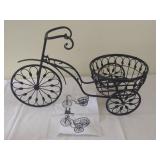 NIB Metal Bicycle Plant Stand