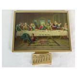 1956 Royï¿½s Market Last Supper Advertisement