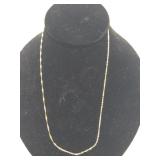 14kt Yellow & White Gold Necklace 1.55g
